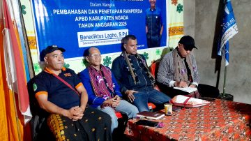 Fraksi Amanat Demokrat DPRD Ngada Tampilkan Warna Baru Jemput Aspirasi Bersama