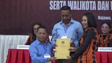 Menang 62,18 Persen KPU Ngada Tetapkan Raymundus-Berny Dhey Pimpin Ngada 2024-2029