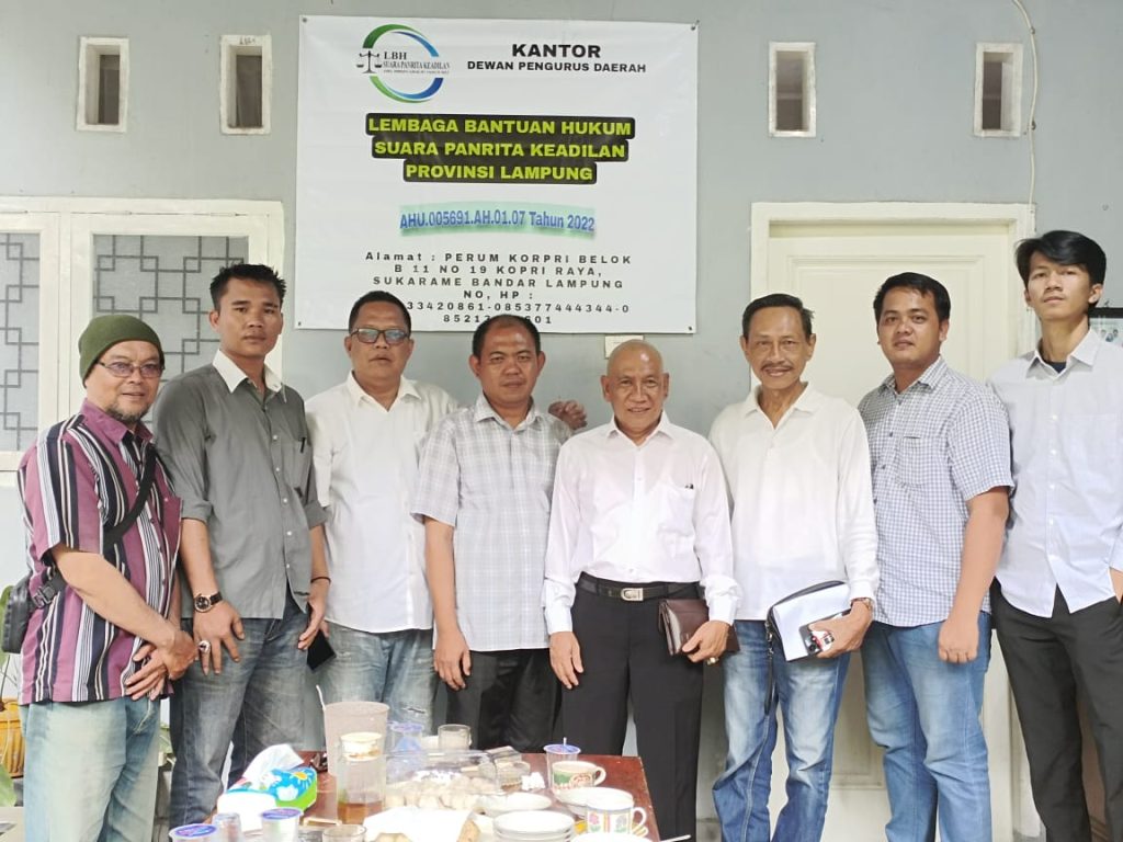 DPD LBH Suara Panrita Keadilan, Provinsi Lampung Siapkan Layanan Bantuan Hukum Gratis Bagi Masyarakat Kurang Mampu
