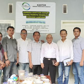 DPD LBH Suara Panrita Keadilan, Provinsi Lampung Siapkan Layanan Bantuan Hukum Gratis Bagi Masyarakat Kurang Mampu