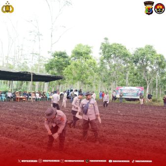 Launching Penanaman Jagung Serentak 1 Juta Hektar Seluruh Indonesia Tingkat Polres Ngada