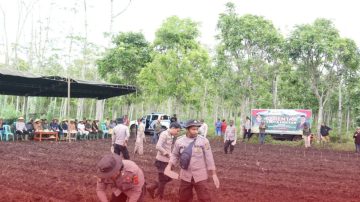 Launching Penanaman Jagung Serentak 1 Juta Hektar Seluruh Indonesia Tingkat Polres Ngada