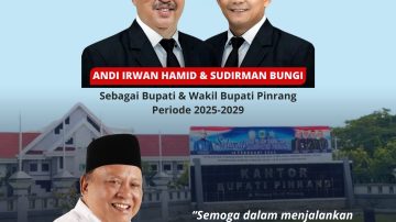 Kalah Di Pilkada Pinrang, Ahmad Jaya Baramuli Ucapkan Selamat Ke Irwan Hamid dan Sudirman Bungi