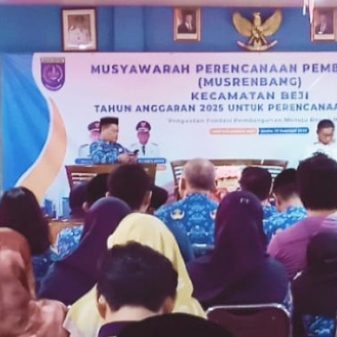 Kecamatan Beji Gelar Musrembang Wujudkan Depok Maju Melalui  Pembangunan