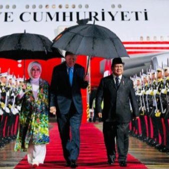 Presiden Prabowo Sambut Hangat Presiden Turki Erdogan