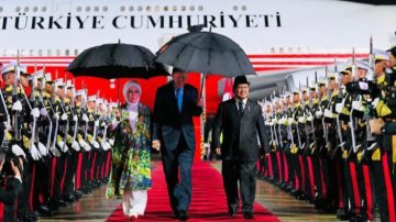 Presiden Prabowo Sambut Hangat Presiden Turki Erdogan