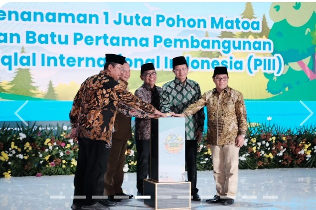 Sambut Hari Bumi Ke -55 Wali Kota Depok Hadiri Penanaman 1 Juta Pohon Matoa