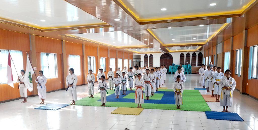 Shorinji Kempo Dojo Regina Pacis Bajawa Gelar Kejuaraan Internal