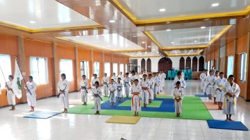 Shorinji Kempo Dojo Regina Pacis Bajawa Gelar Kejuaraan Internal
