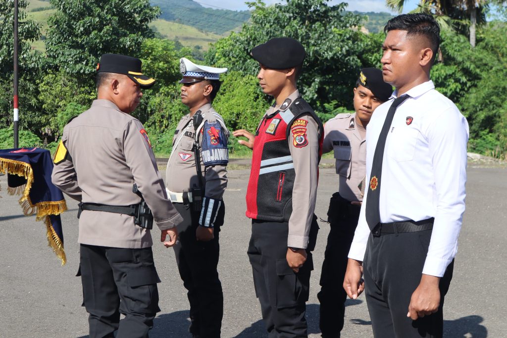 Polres Nagekeo Gelar Pasukan Operasi Semana Santa Turangga 2025