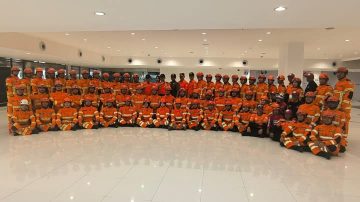 Usai Misi Kemanusiaan Di Myanmar, Tim INASAR Kembali ke Tanah Air