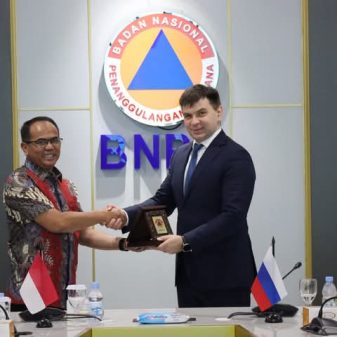 BNPB Indonesia dan Emercom Rusia Jajaki Hubungan Kerja Sama