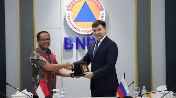 BNPB Indonesia dan Emercom Rusia Jajaki Hubungan Kerja Sama
