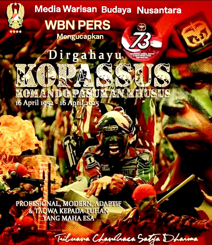 Dirgahayu Ke-73 Kopassus