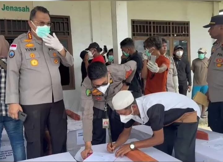Satgas Damai Cartenz Berhasil Evakuasi 15 Jenazah Korban KKB Yahukimo