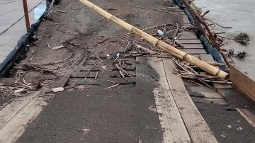 Sukabumi : Ditimpa Hujan Deras, Jembatan Bagbagan-Kiaradua Putus