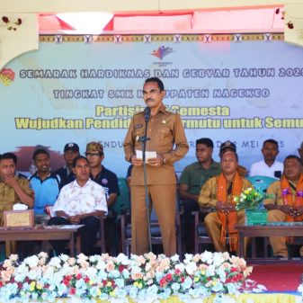 Kick Off Rangkaian Hardiknas 2025 Tingkat SMK, Ini Pesan Wabup Nagekeo Gonzalo