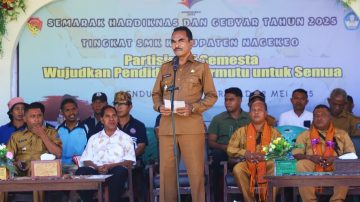 Kick Off Rangkaian Hardiknas 2025 Tingkat SMK, Ini Pesan Wabup Nagekeo Gonzalo