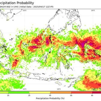 BMKG : Prospek Cuaca Indonesia Periode 18-24 April 2025