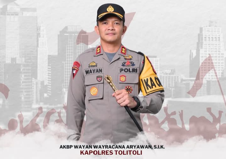 Kapolres Tolitoli Beserta Staf dan Bhayangkari Ucapkan Selamat Memperingati Harkitnas 20 May 2025