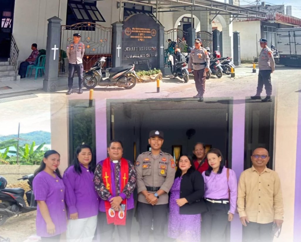 Polres Tolitoli Kerahkan 115 Personel Amankan 27 Gereja pada Peringatan Kenaikan Isa Almasih