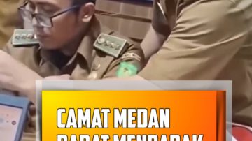 Camat Medan Barat Mendadak Sesak Nafas