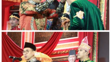 Penobatan Sultan Cepi Banjar Kalimantan Berjalan Sukses