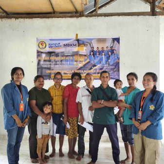 Mahasiswa KKN Unwira Kupang Sosialisasi Pencegahan Maladministrasi