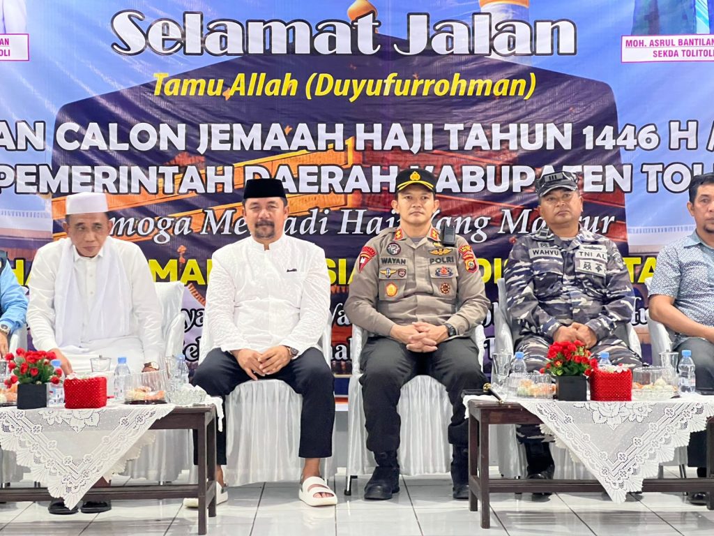 Rombongan Jamaah Haji Tolitoli 2025 Resmi Dilepas, Terbanyak Kedua se-Sulteng