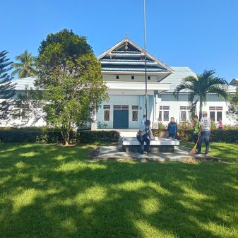 Direktur PDAM Tolitoli Yusman, ST Gencarkan Program Jum’at Bersih, Tindak Lanjut Amanah Bupati Tolitoli