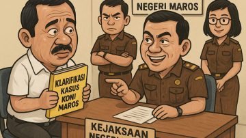 Lanjutan Kasus Tipikor Maros, Kini Ketua KONI Diperiksa Pihak Kejaksaan, Masyarakat Apresiasi Kinerja Kejari