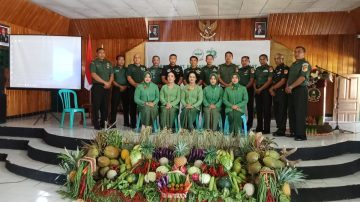 Semarak HUT ke-79 Persit Kartika Chandra Kirana di Kodim 1305/BT: perkuat peran ibu persit sebagai pendamping tangguh prajurit