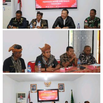 Kejari Sabu Raijua Gelar Rakor  Pakem Tahun 2025