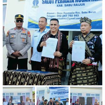 Direktur UT Kupang, NTT Resmikan SALUT Permata Nusantara Sabu Raijua