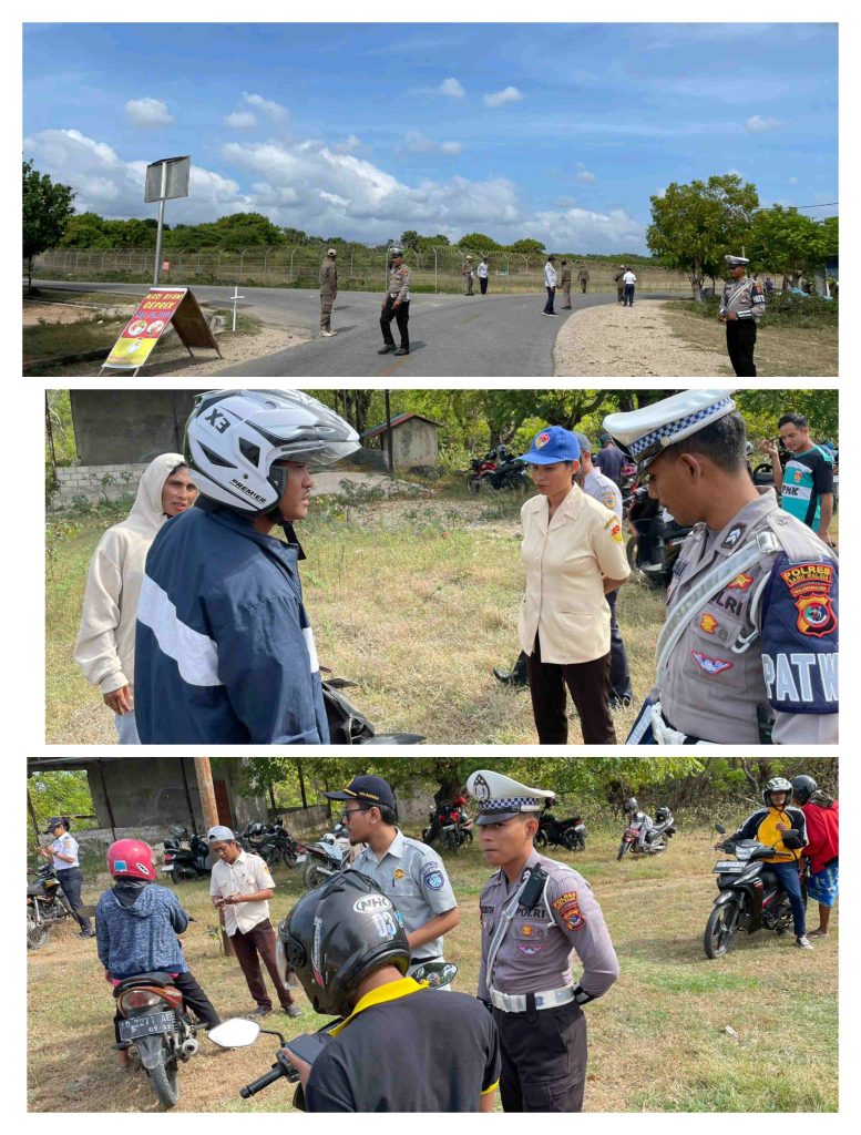 Gelar Tilang Gabungan, Satlantas Polres Sabu Raijua Jaring Puluhan Kendaraan