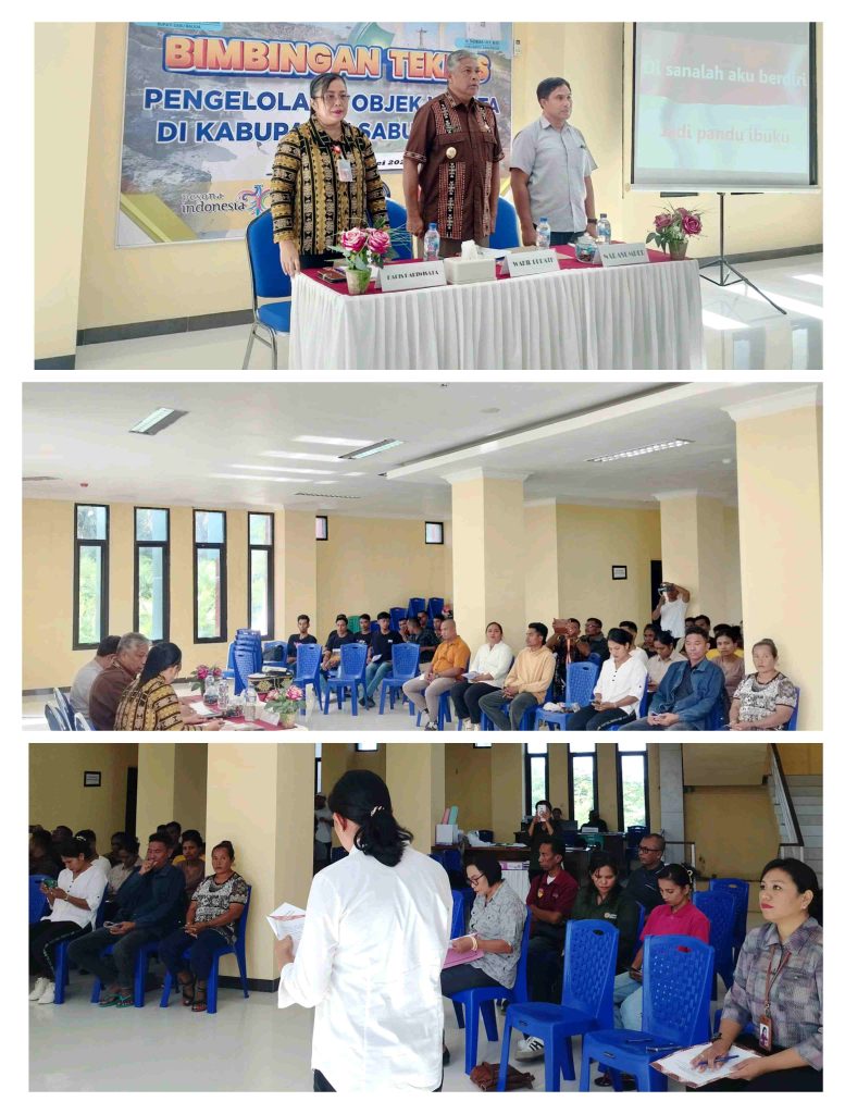 Majukan Pariwisata Sabu Raijua, Dinas periwisata dan kebudayaan Gelar Bimtek
