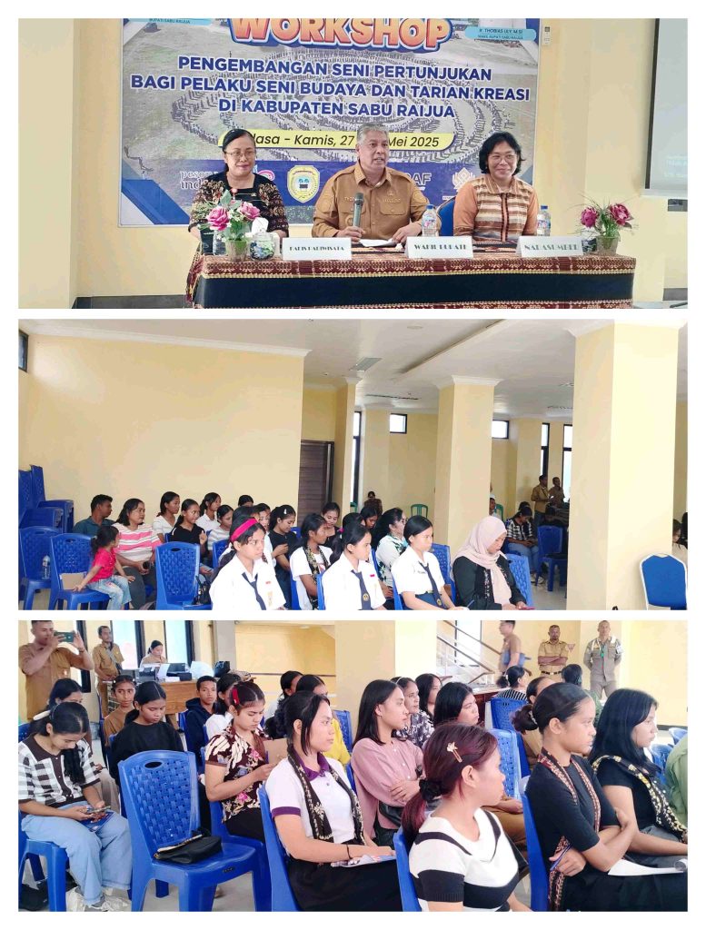 Perkuat Peran Pelaku Seni Budaya Di Sabu Raijua, Dinas Pariwisata Gelar Workshop