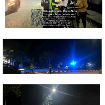 Tingkatkan Kesadaran Berlalulintas, Satlantas Polres Sabu Raijua Lakukan Patroli Rutin 