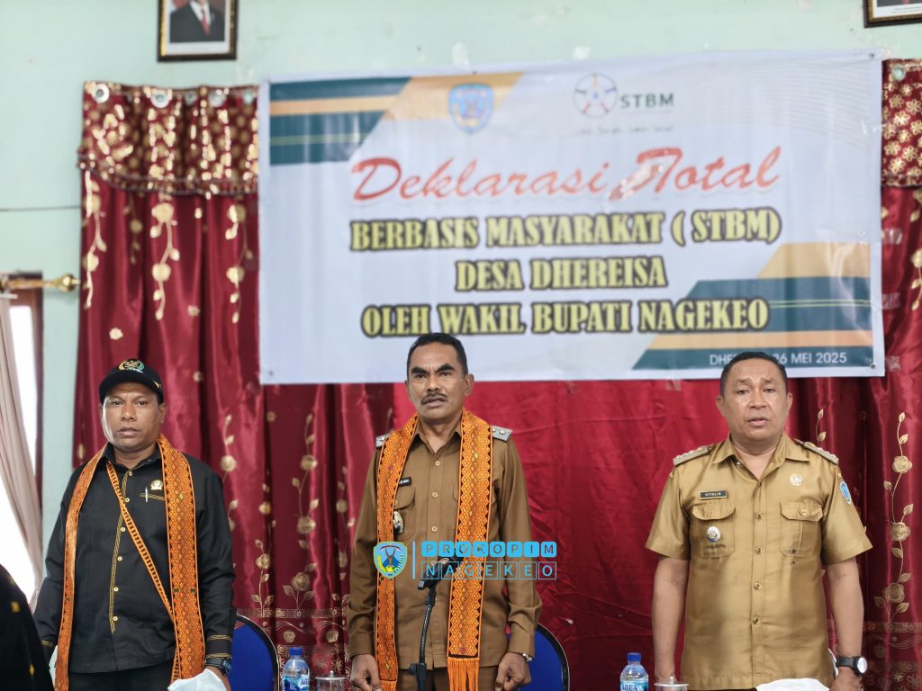 Deklarasi Lima Pilar STBM Desa Dhereisa Nagekeo