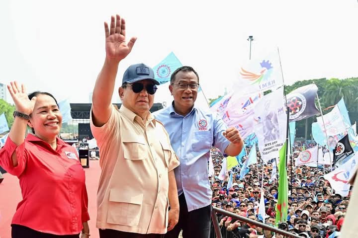 Hari Buruh Internasional, Presiden Prabowo Jawab Enam Tuntutan Serikat Pekerja
