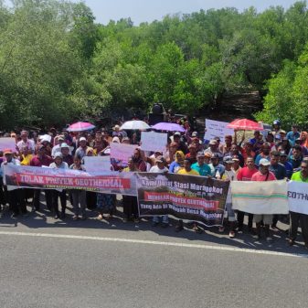 Nagekeo Warga Empat Desa Turun Ke Jalan Tolak Proyek Geothermal