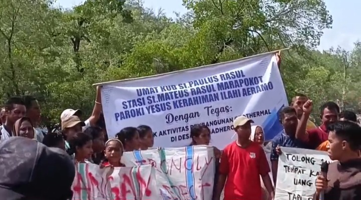 Warga Nagekeo Flores Deklarasi Sikap Menolak Proyek Geothermal