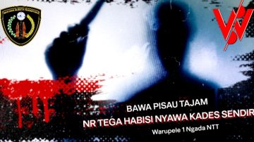 Ngada NTT : Bawa Pisau Tajam Pelaku Tega Habisi Nyawa Kepala Desa Sendiri