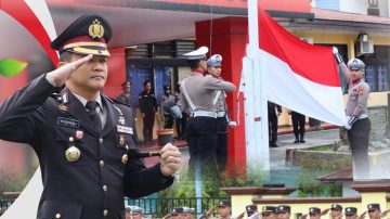 Polres Tolitoli Gelar Upacara Peringatan Hari Lahir Pancasila, Kapolres Tekankan Pentingnya Semangat Persatuan