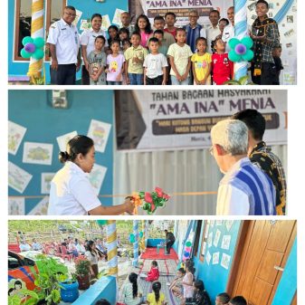 Diresmikan Kadis Perpustakaan, Ini Visi Misi Taman Baca Ama Ina 