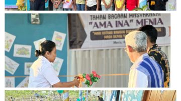 Diresmikan Kadis Perpustakaan, Ini Visi Misi Taman Baca Ama Ina 