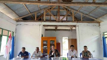 Kunker Bupati Sabu Raijua Serap Aspirasi Warga Desa