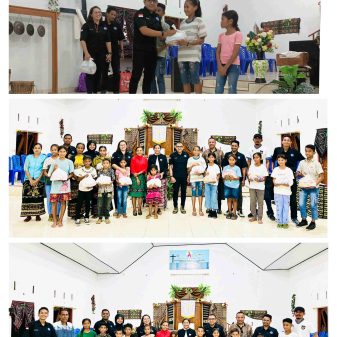 Rayakan HUT Ke 10 , Yayasan Generasi Peduli Sabu Raijua Berbagi Kasih dengan Yatim Piatu 