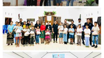 Rayakan HUT Ke 10 , Yayasan Generasi Peduli Sabu Raijua Berbagi Kasih dengan Yatim Piatu 