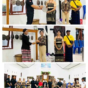 Lestarikan Budaya Sabu Raijua, Yayasan GPS Serahkan Bantuan Alat Musik Untuk Sanggar Binaan